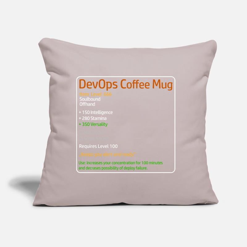 DevOps Coffee Mug System Admin Theme Sofa pillow with filling 45cm x 45cm