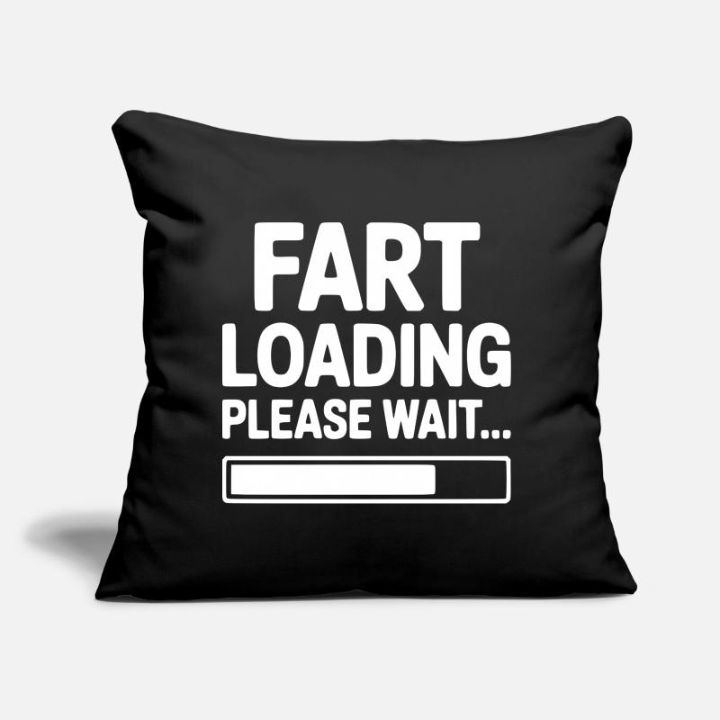 Fart Loading Please Wait... Sofa pillow with filling 45cm x 45cm