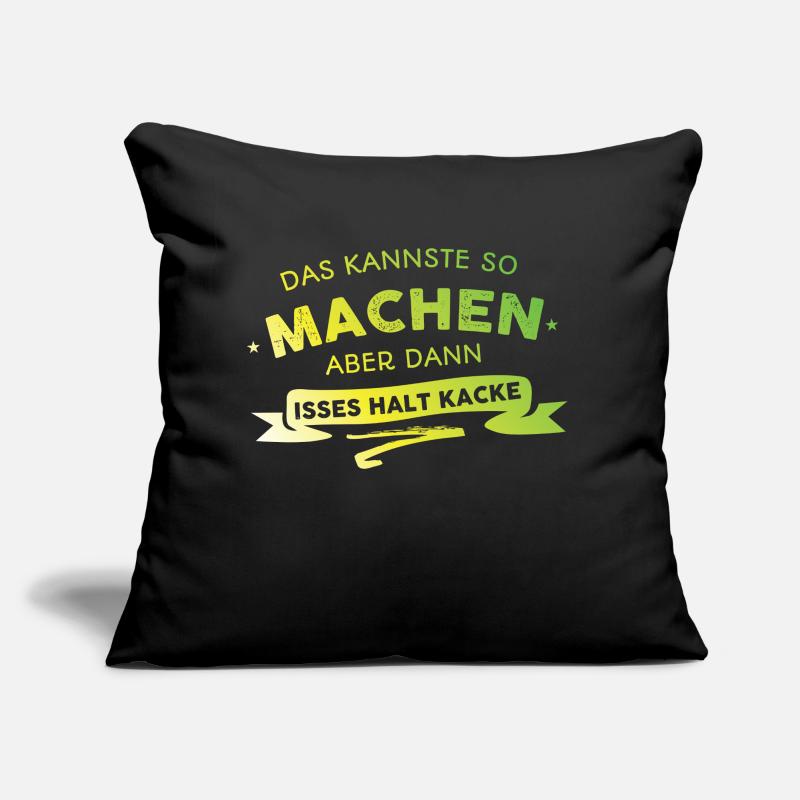 Das kannste so machen Sofakissen mit Füllung 45 x 45 cm