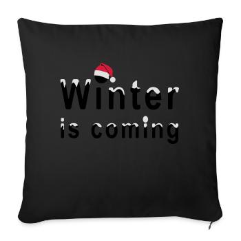 Citations - Coussin et housse de 45 x 45 cm - noir - Devant