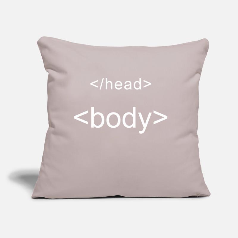 Programmation de chemise de programmeur Coussin et housse de 45 x 45 cm
