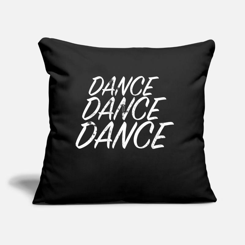DANCE DANCE DANCE Sofakissen mit Füllung 45 x 45 cm