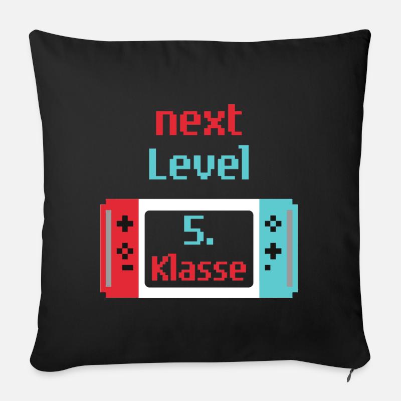 5. Klasse Switch - Sofakissen mit Füllung 45 x 45 cm - Schwarz