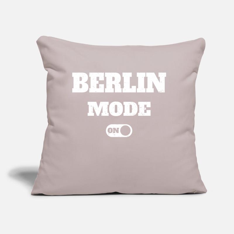 Mode Berlin activé Coussin et housse de 45 x 45 cm