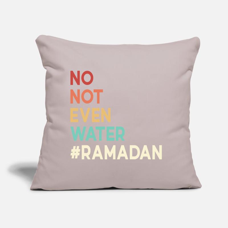 Nein nicht einmal Wasser Ramadan Sofakissen mit Füllung 45 x 45 cm