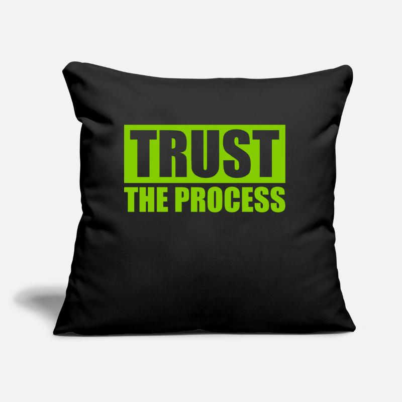 faire confiance au processus Devis Coussin et housse de 45 x 45 cm