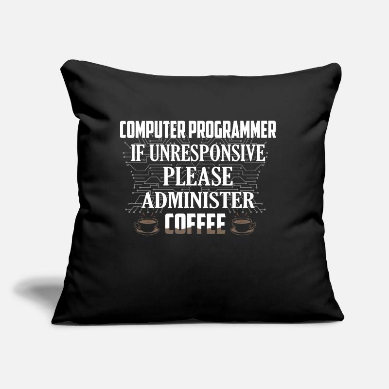Logiciel de codage de programmeur informatique Coussin et housse de 45 x 45 cm