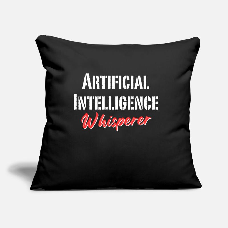 Artificial intelligence whisperer Sofa pillow with filling 45cm x 45cm