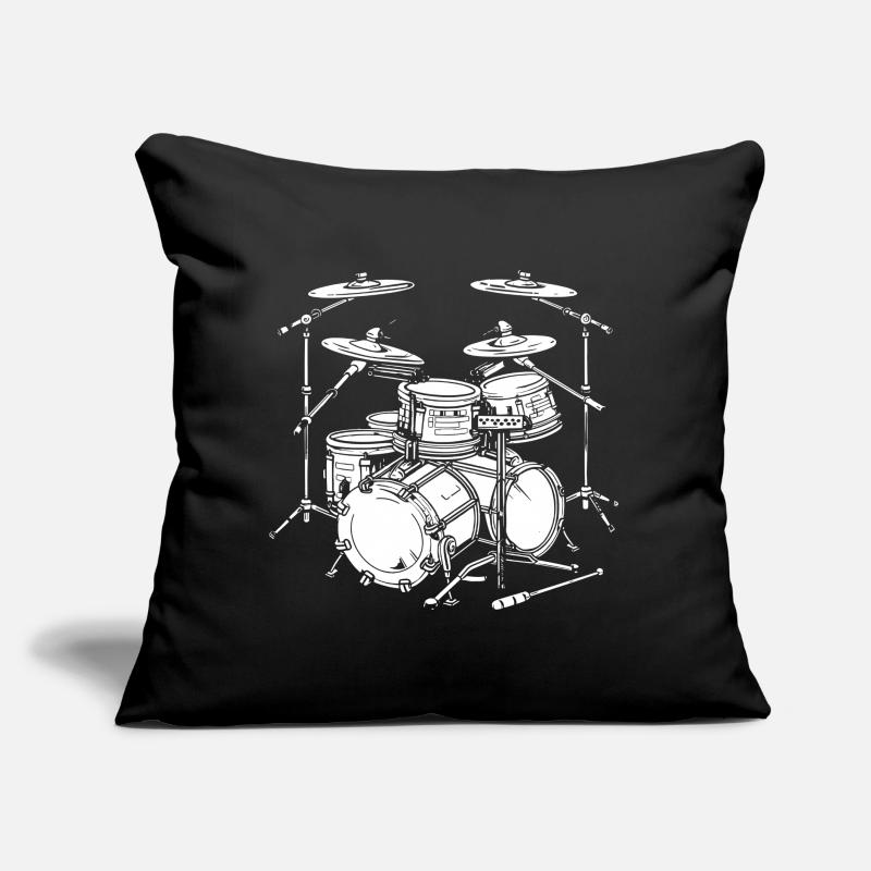 Drum Graphics Sofa pillow with filling 45cm x 45cm