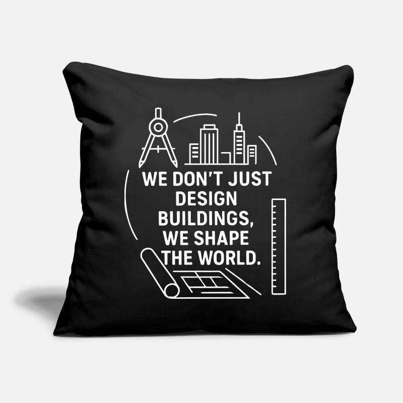 Conception du monde de l’architecture Coussin et housse de 45 x 45 cm