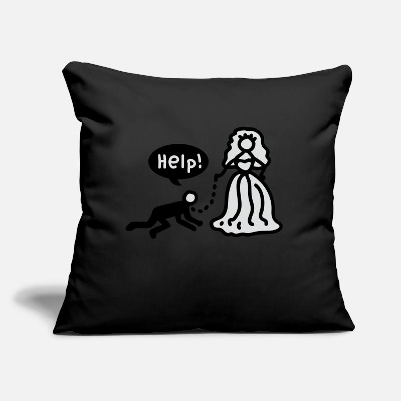 Married - help Sofa pillow with filling 45cm x 45cm