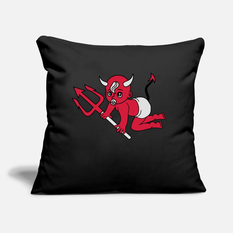 evil devil demon hell devil satan crawling pacifie Sofa pillow with filling 45cm x 45cm