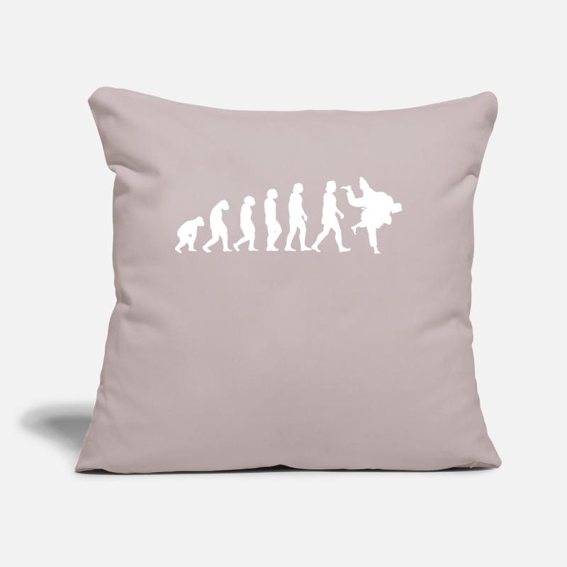 Evolution du judo Coussin et housse de 45 x 45 cm