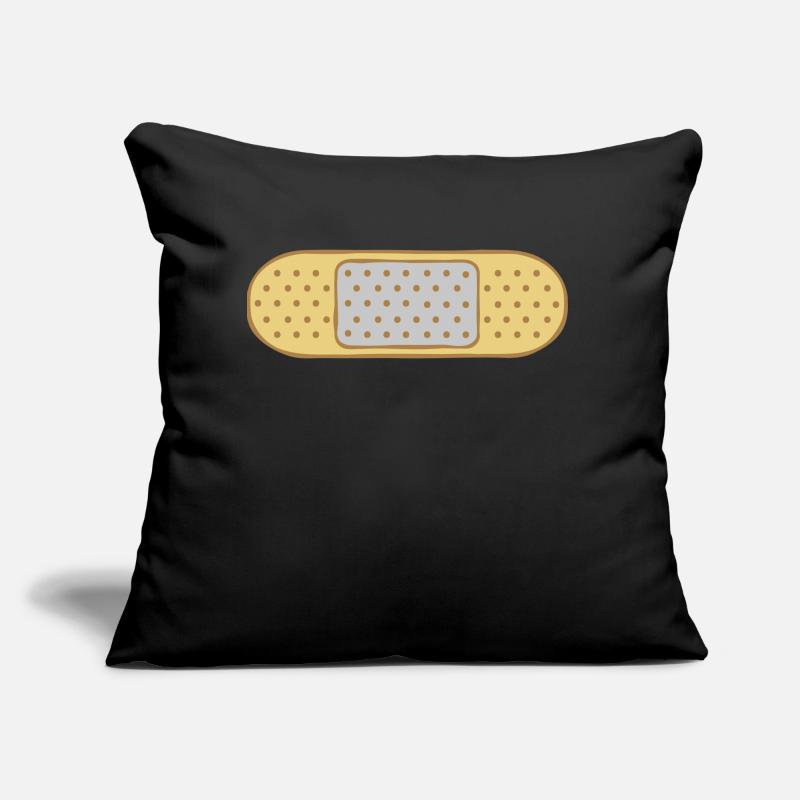Patch Dots Design Sofa pillow with filling 45cm x 45cm