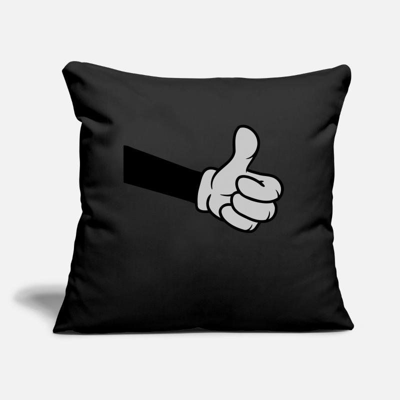 OK Comic Hand Thumb Sofa pillow with filling 45cm x 45cm
