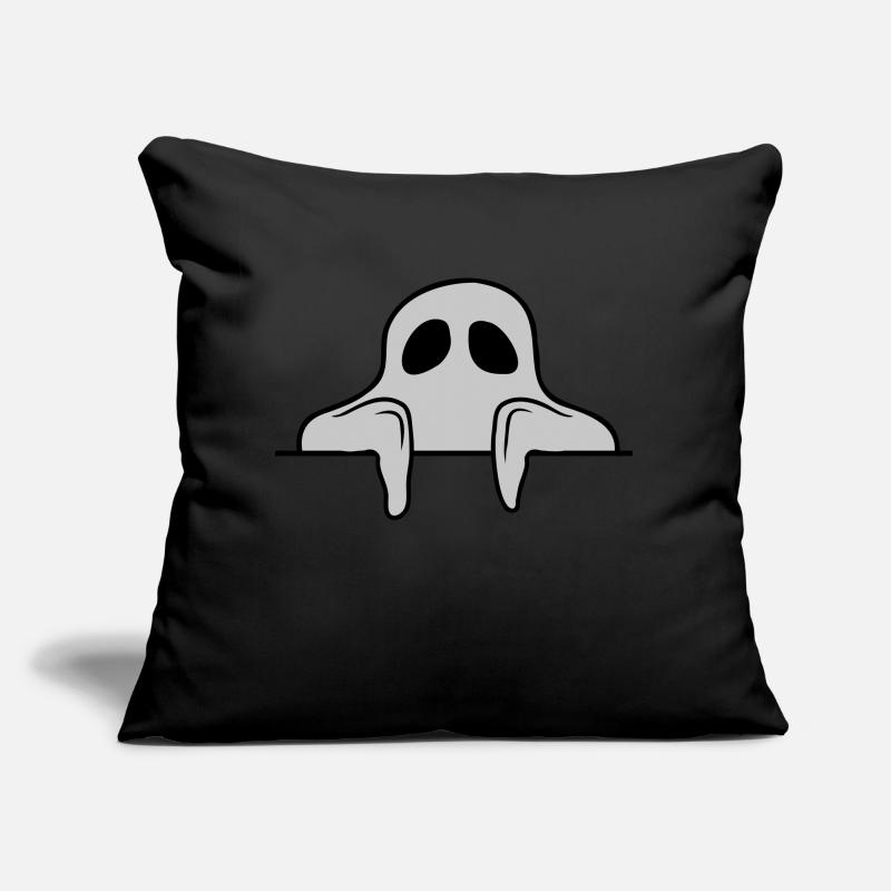 Ghost Behind Wall Comic Sofa pillow with filling 45cm x 45cm