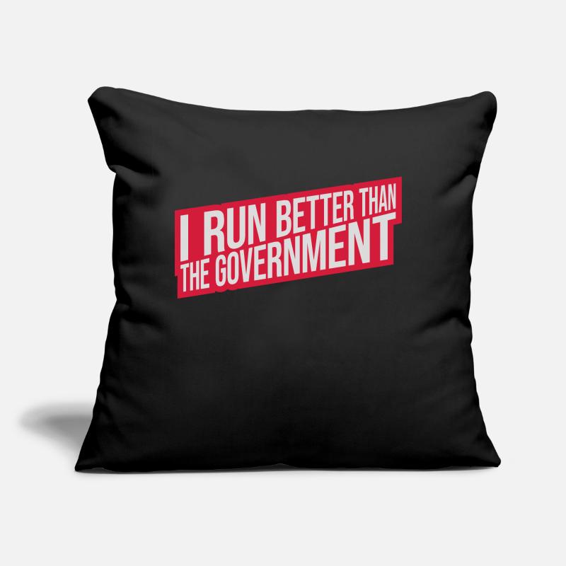 run better than government Sofa pillow with filling 45cm x 45cm
