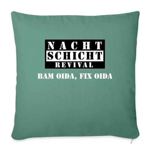 Bam oida, fix oida. - Sofakissen mit Füllung 45 x 45 cm