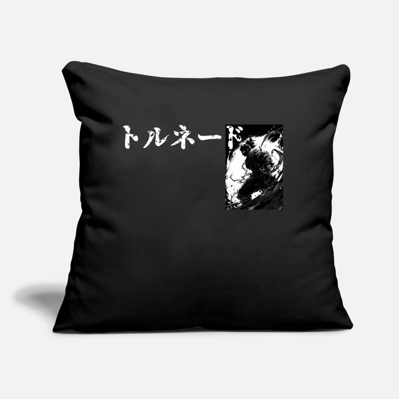 Tornado Samurai Sofakissen mit Füllung 45 x 45 cm