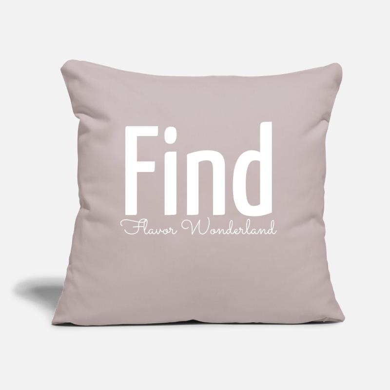 statement curious exploration culinary magic fun Sofakissen mit Füllung 45 x 45 cm