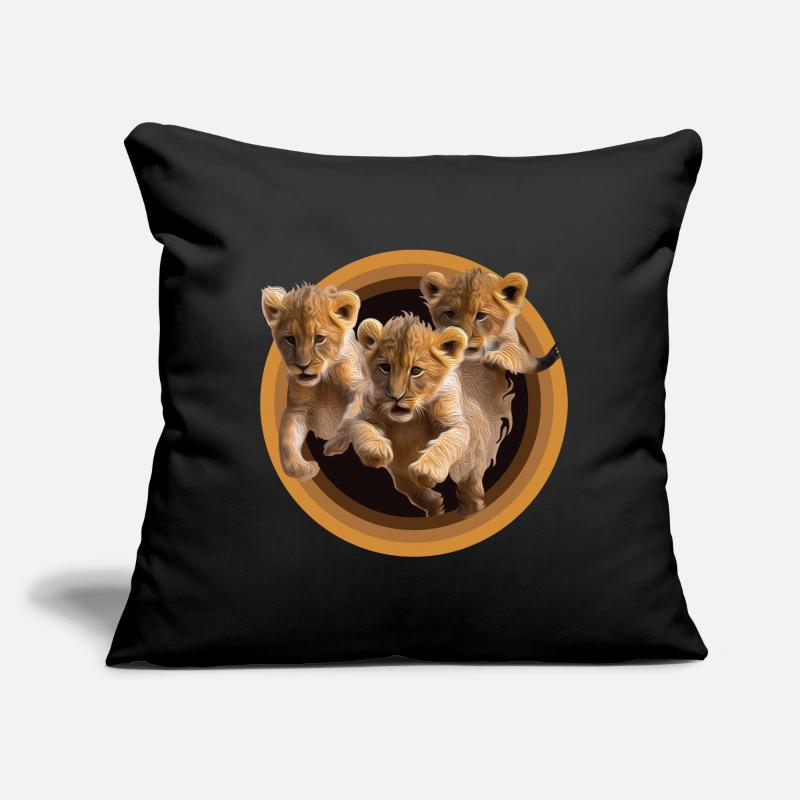 Chatons Coussin et housse de 45 x 45 cm
