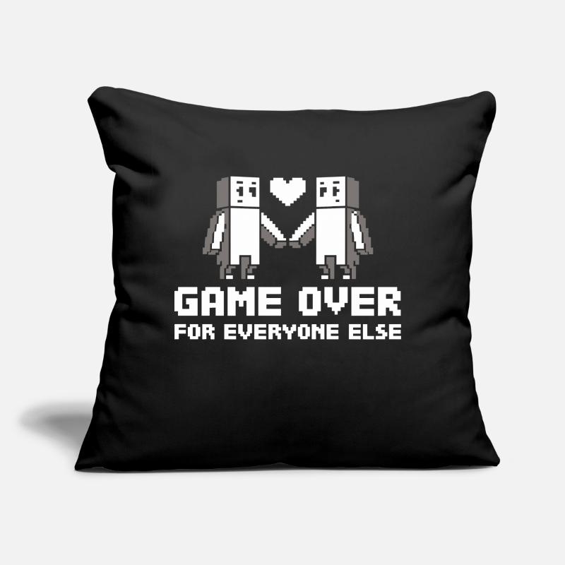 Game over for everyone else Sofa pillow with filling 45cm x 45cm