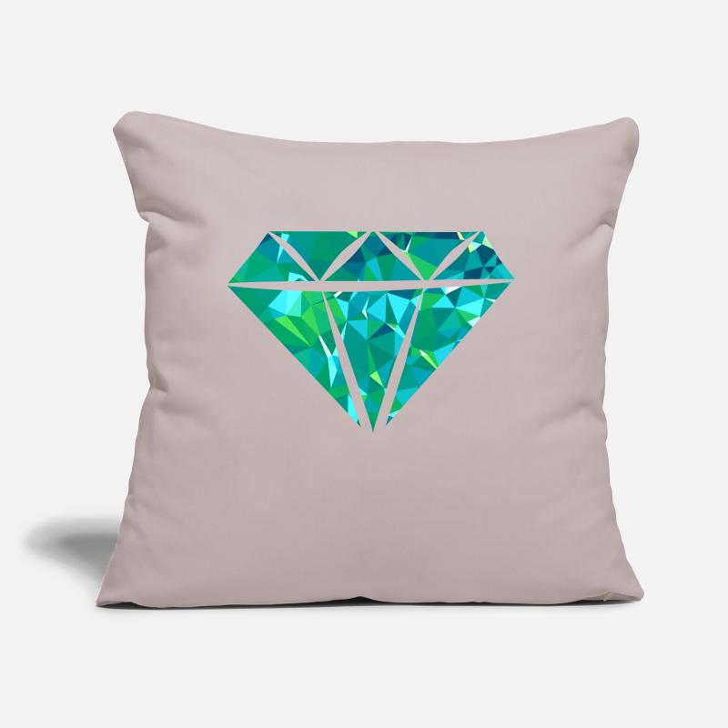 Diamond (Low Poly) Sofa pillow with filling 45cm x 45cm