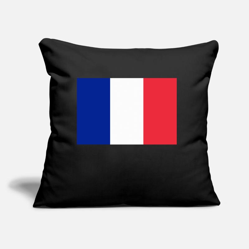 Drapeau français / French flag Coussin et housse de 45 x 45 cm