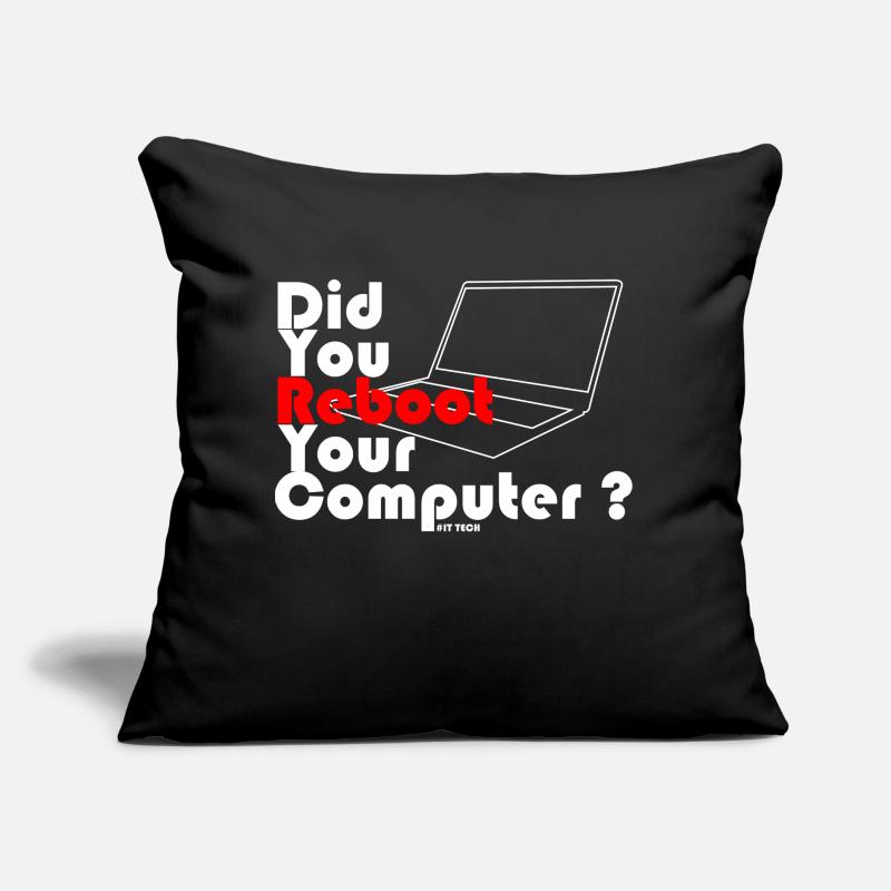 Did you reboot your computer? IT TECH Coussin et housse de 45 x 45 cm