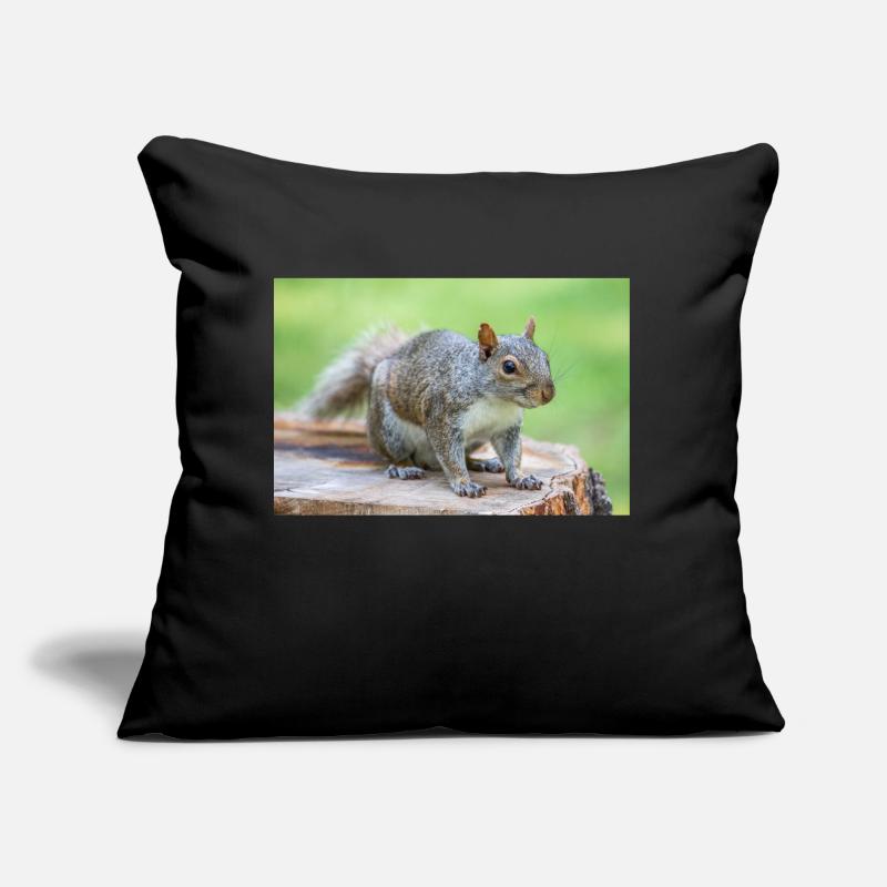 Grauhörnchen Sciurus carolinensis Sofakissen mit Füllung 45 x 45 cm
