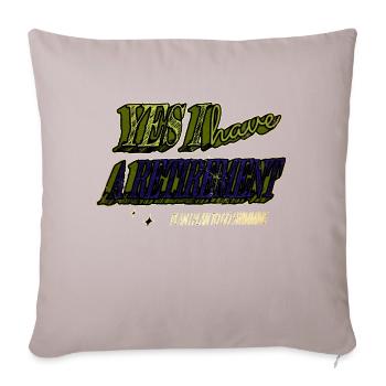Swimming Pool Tshirts Swimming Pool - Sofa pillow with filling 45cm x 45cm - light taupe - Front