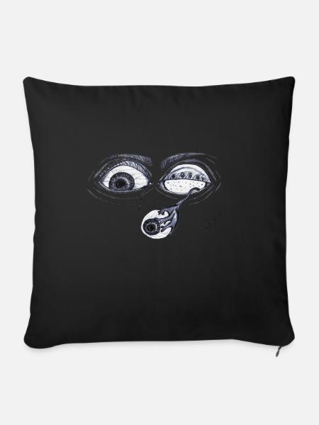 Eyecatcher - Sofakissen mit Füllung 45 x 45 cm - Schwarz