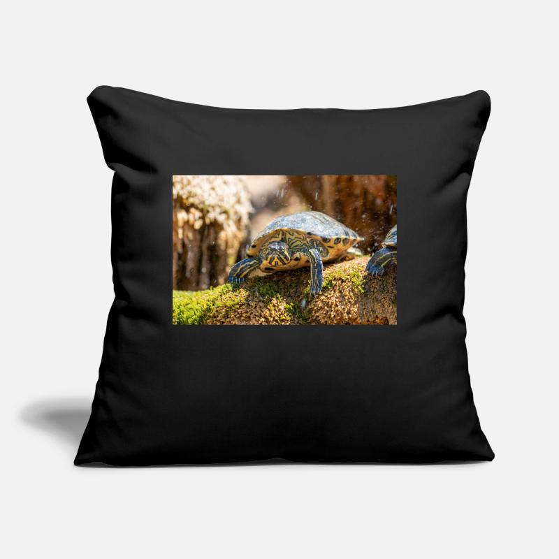 Trachemys scripta scripta scripta Coussin et housse de 45 x 45 cm
