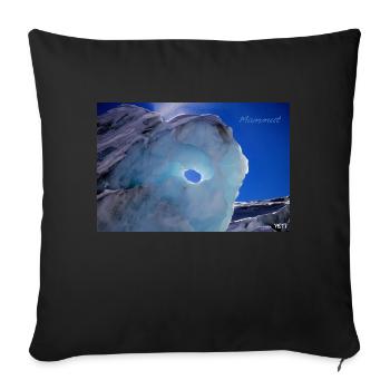 Mammut Mt Blanc - Sofakissen mit Füllung 45 x 45 cm - Schwarz - Vorne