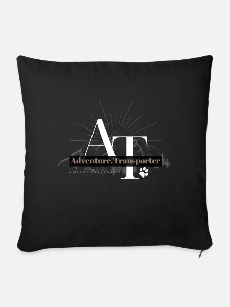 Black - Sofakissen mit Füllung 45 x 45 cm - Schwarz