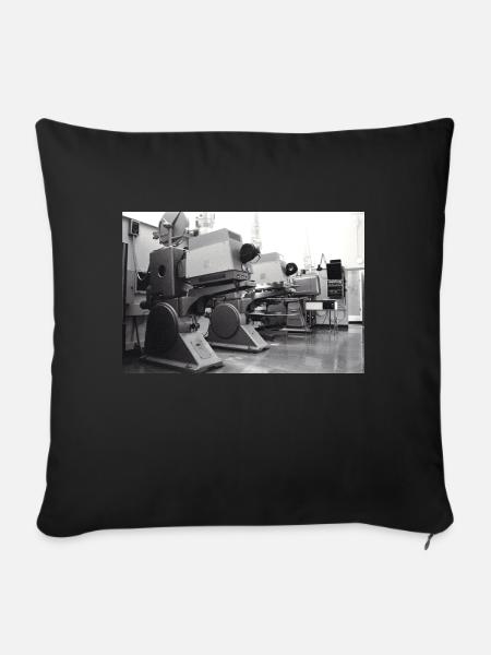 IMG0027 - Sofakissen mit Füllung 45 x 45 cm - Schwarz