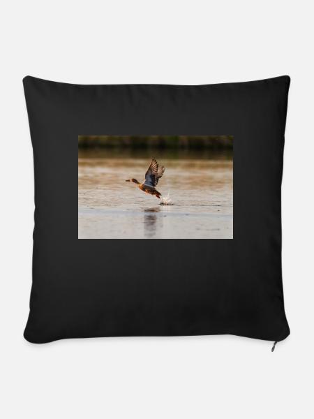 000 0552 NikDxO - Sofa pillow with filling 45cm x 45cm - black