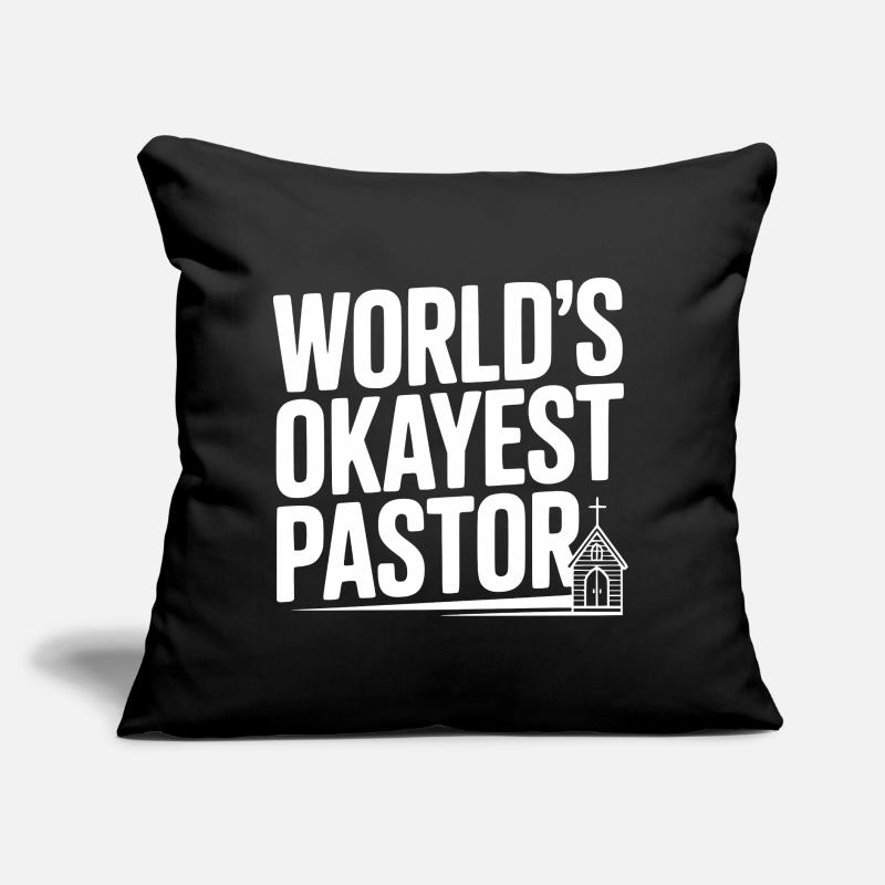 Le pasteur le plus correct du monde Coussin et housse de 45 x 45 cm