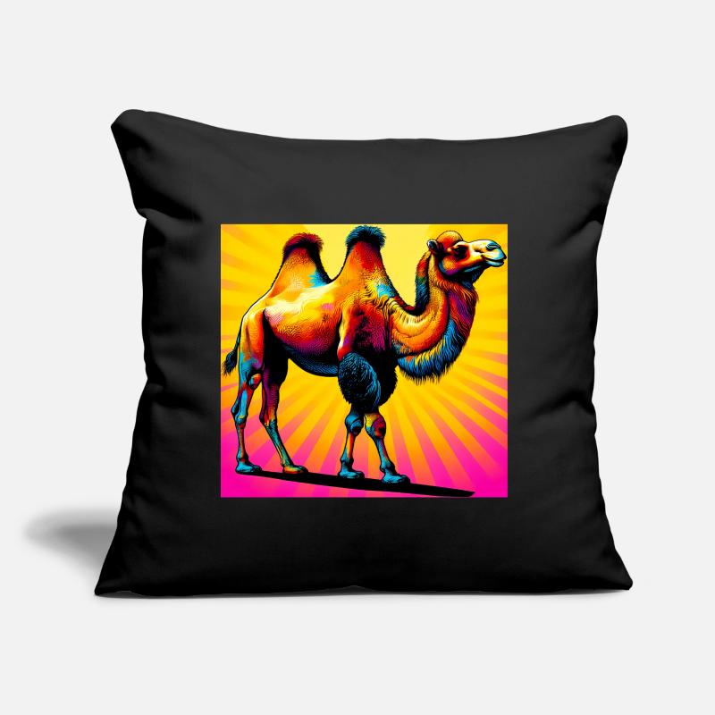 camel Sofa pillow with filling 45cm x 45cm