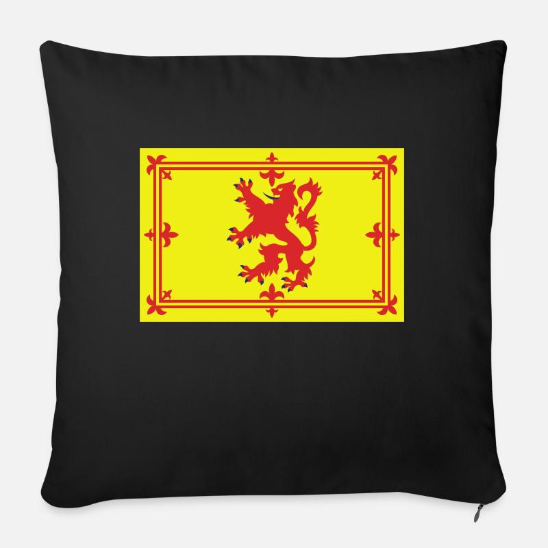 schottland - Sofakissen mit Füllung 45 x 45 cm - Schwarz