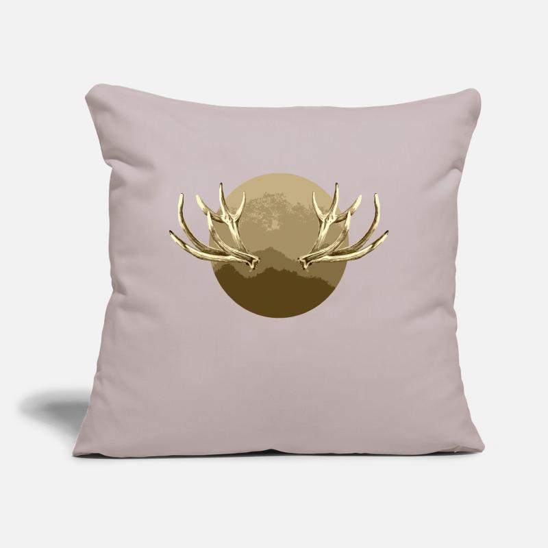 Cornes Coussin et housse de 45 x 45 cm