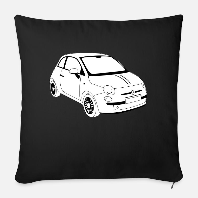 500 2007 - Coussin et housse de 45 x 45 cm - noir