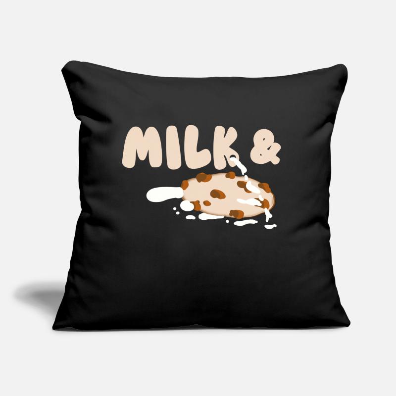 Lait et biscuits Coussin et housse de 45 x 45 cm