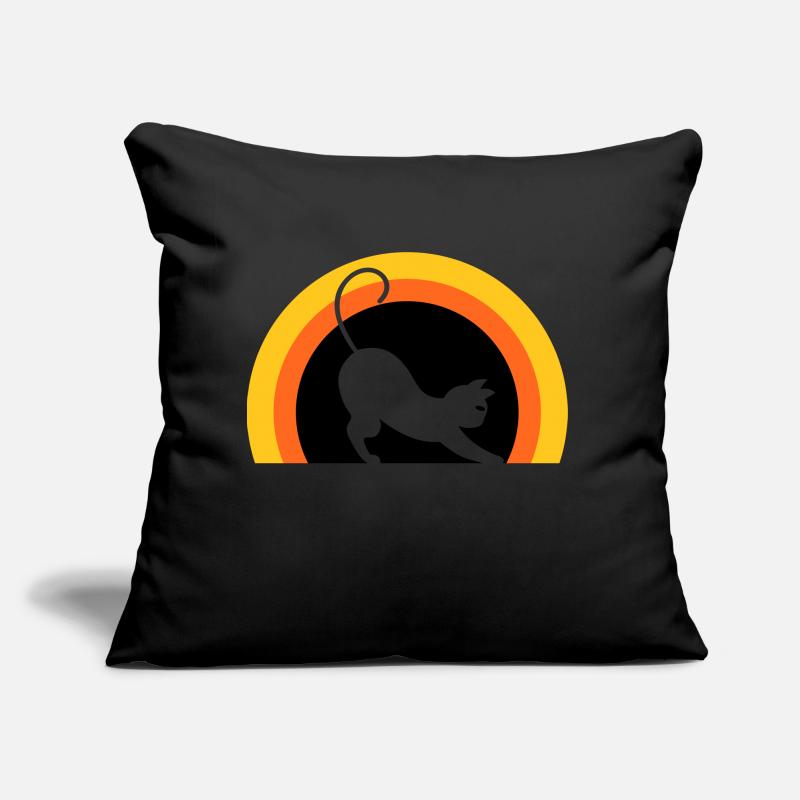 Chat > graphique vectoriel ! Chat Coussin et housse de 45 x 45 cm