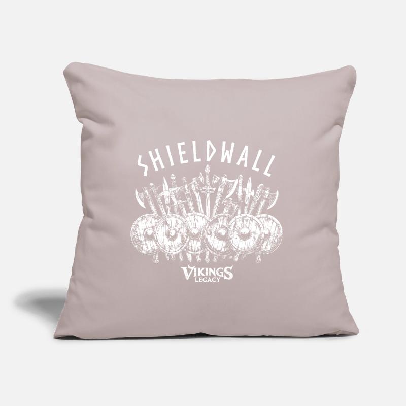 Shieldwall - der Schildwall der Wikinger Sofakissen mit Füllung 45 x 45 cm