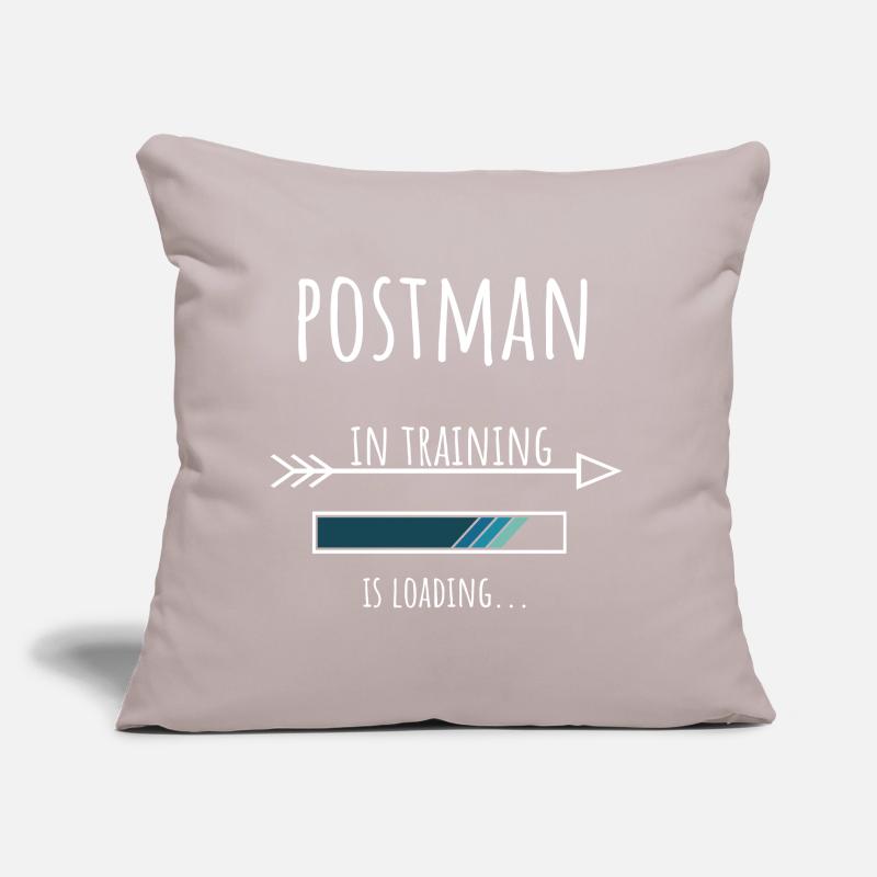 Postman Geschenk Beruf Ausbildung Postbote Sofakissen mit Füllung 45 x 45 cm