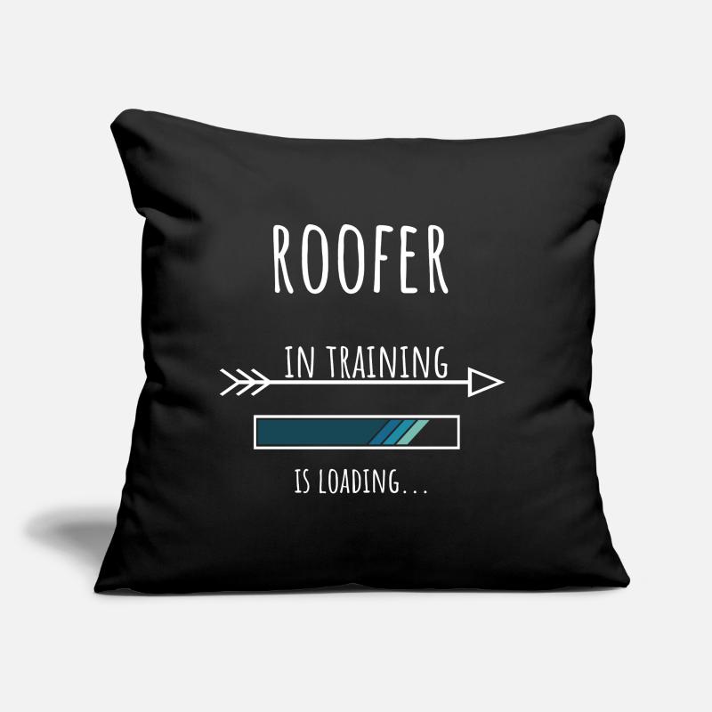 Roofer Geschenk Beruf Ausbildung Dachdecker Sofakissen mit Füllung 45 x 45 cm
