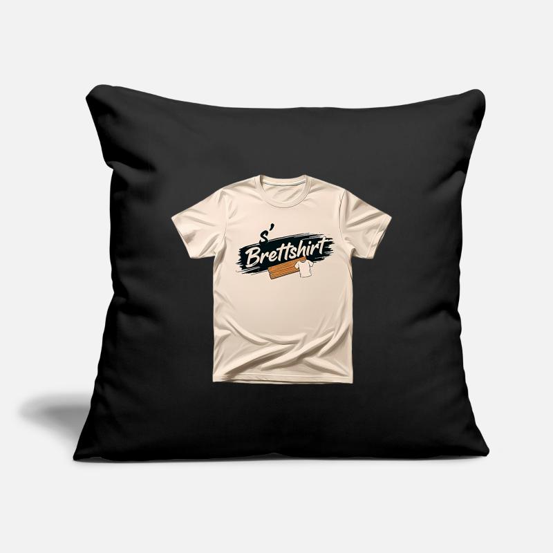 s' Brettshirt Sofakissen mit Füllung 45 x 45 cm