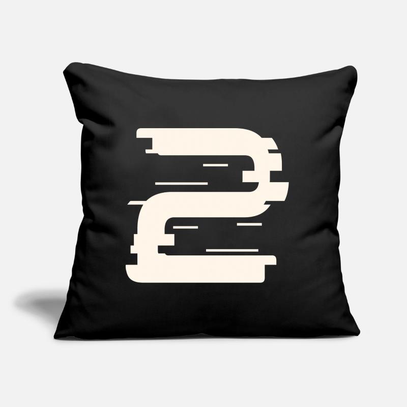 2 Sofa pillow with filling 45cm x 45cm
