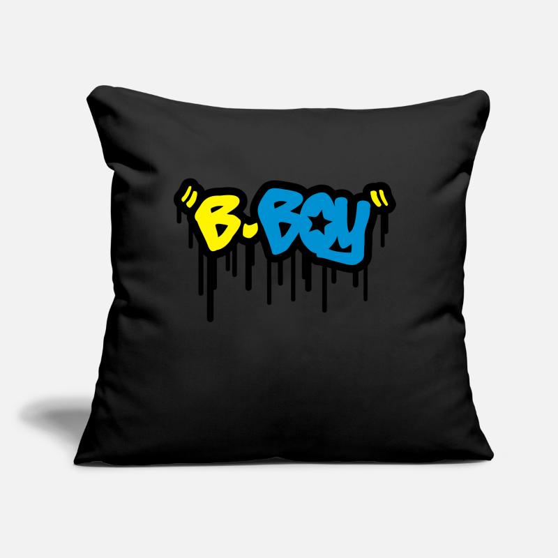 b_boy_t3 Cuscino da divano 45 x 45 cm con riempimento